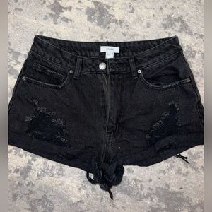 FOREVER 21 JEAN SHORTS